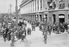 Outside Shibe Park, 10/9/14, 1914. Creator: Bain News Service.