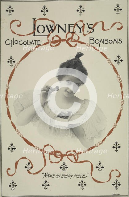 Lowney's chocolate bonbons, c1895 - 1917. Creator: Unknown.