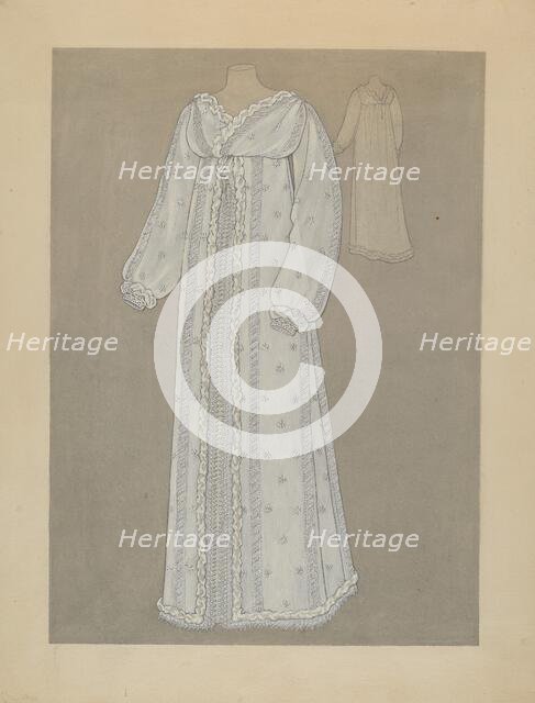 Dress, c. 1936. Creator: Melita Hofmann.