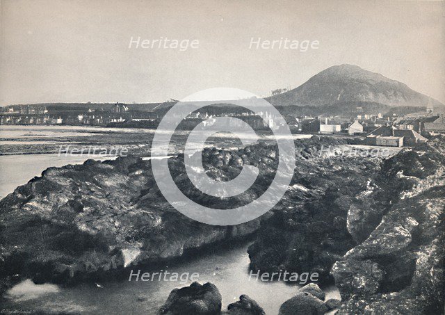 'North Berwick - From the Rocks, Showing North Berwick Law', 1895. Artist: Unknown.
