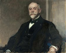 Portrait de Léon Pissard, 1920. Creator: Jacques Emile Blanche.
