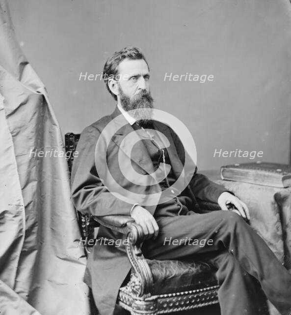 David Alexander Nunn of Tennessee, between 1860 and 1875. Creator: Unknown.