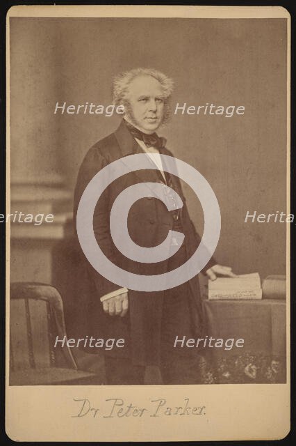 Portrait of Peter Parker (1804-1888), Before 1888. Creator: Mathew Brady.