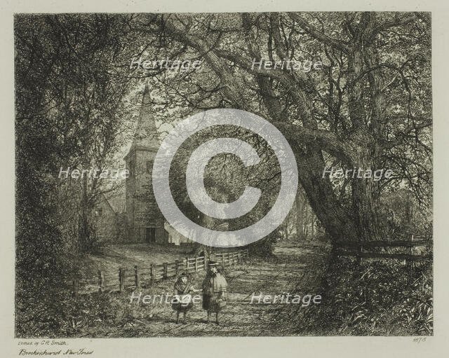 Brockenhurst, New Forest, 1878. Creator: GR Smith.