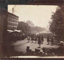 [Grand Army Review, Pennsylvania Avenue, Washington], May 23 or 24, 1865. Creator: Alexander Gardner.