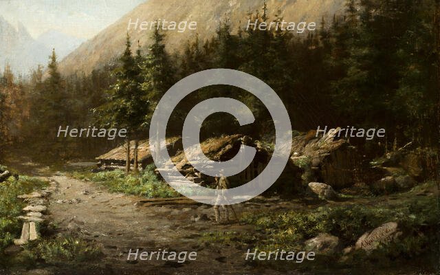 The Mala Laka Valley, 1892. Creator: Alexandre Mroczkowski.