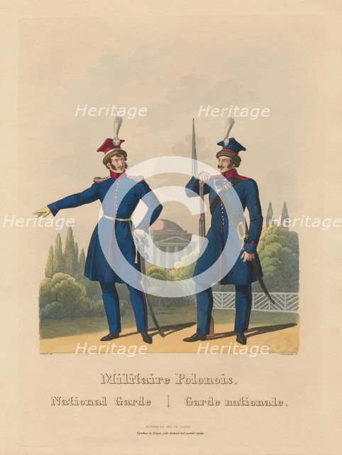 The Polish Army 1831: The National Guard (Garde nationale), 1831.