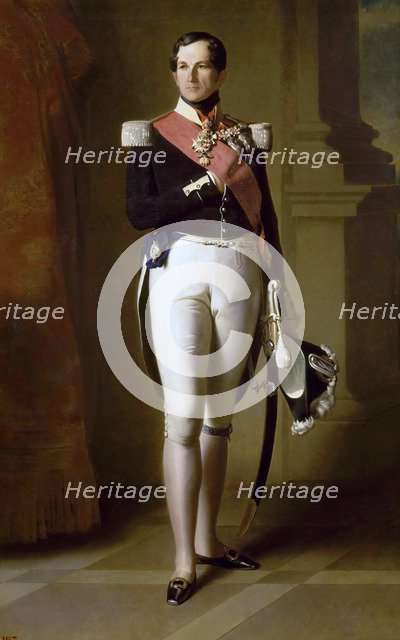 Portrait of King Leopold I of Belgium (1790-1865), 1847.