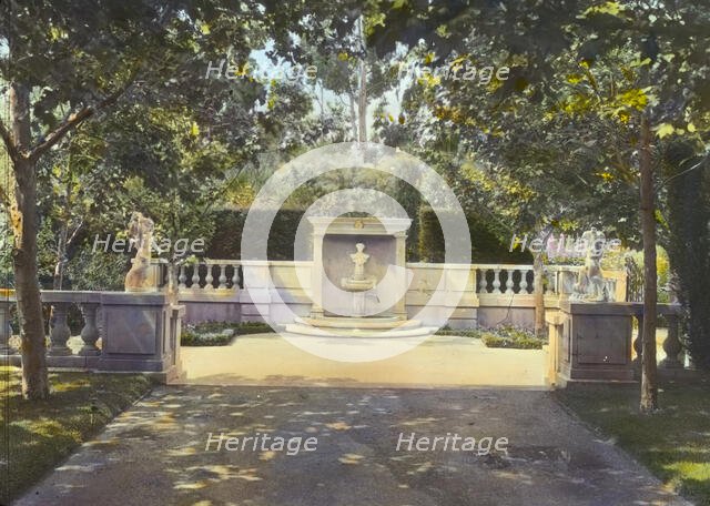 "Newmar," Senator George Almer Newhall house, 1761 Manor Drive, Hillsborough, California, 1917. Creator: Frances Benjamin Johnston.