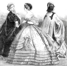 Paris Fashions for November, 1860. Creator: Unknown.