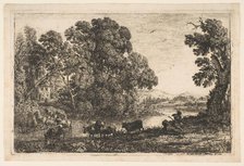 The Cowherd, 1636. Creator: Claude Lorrain.