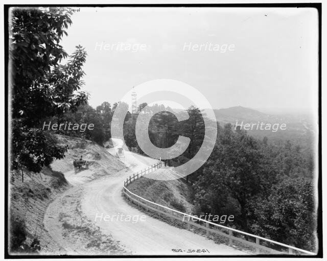 The National Boulevard on Missionary Ridge, c1902. Creator: William H. Jackson.