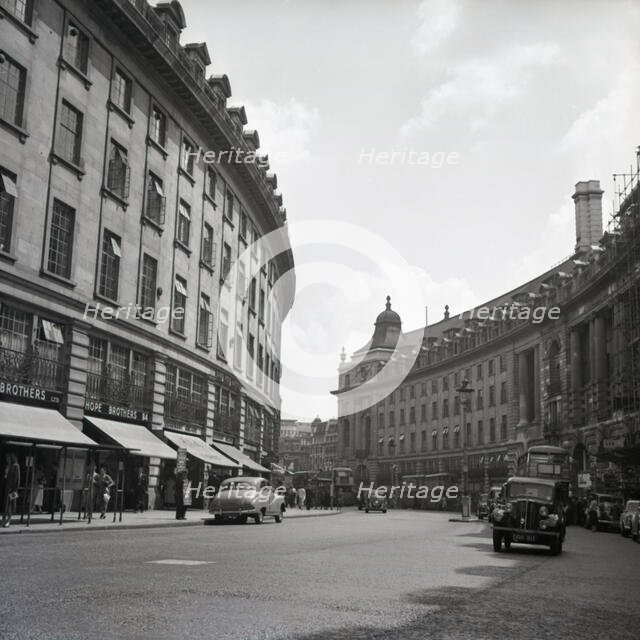 Lower Regent Street, London, c1955. Creator: Arthur Charles Kirby Ware.