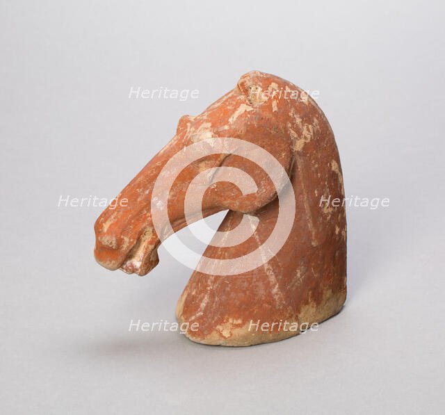 Head of a Horse, Han dynasty (206 B.C.-A.D. 221). Creator: Unknown.