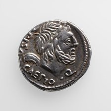 Denarius with L. C. Piso, about 100 B.C. Creator: Unknown.