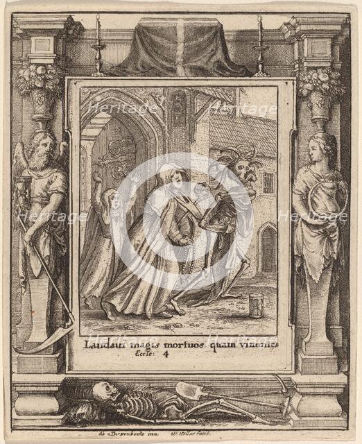 Abbess, 1651. Creator: Wenceslaus Hollar.