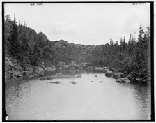 Carter Notch looking south, White Mountains, New Hampshire, between 1890 and 1901. Creator: Unknown.