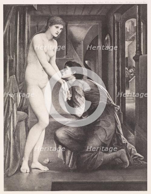 Pygmalion and the Image - The Soul Attains, c1870s, (1900). Creator: Unknown.