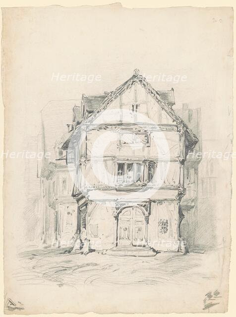 House, c. 1835-1840. Creator: Seth Wells Cheney.