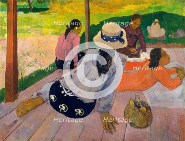 The Siesta, ca. 1892-94. Creator: Paul Gauguin.