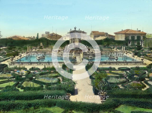 Villa Lante, Bagnaia, Lazio, Italy, 1925. Creator: Frances Benjamin Johnston.