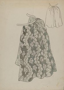 Bustle, c. 1936. Creator: Lillian Causey.