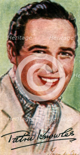 Patric Knowles, (1911-1995),  English born film actor, 20th century. Artist: Unknown