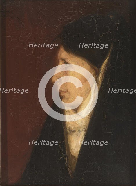 Profile of a Woman's Head, n.d. Creator: Henry Ossawa Tanner.