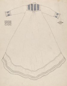 Nightgown, 1935/1942. Creator: Evelyn Bailey.