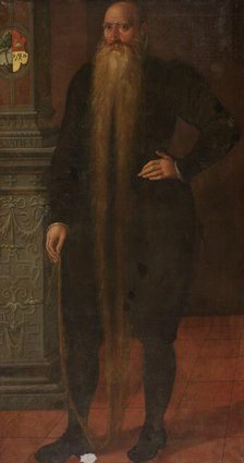 Portrait of Pieter Dircksz, called Long Beard, Council Member of the Orphan Chamber in Edam, 1583. Creator: Aert Pietersz..