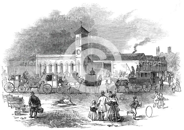 Norwich Station, 1845. Creator: Unknown.
