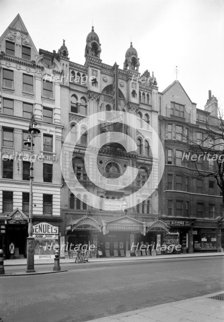 The Alhambra Theatre, Leicester Square, London, c1936. Artist: J Maltby