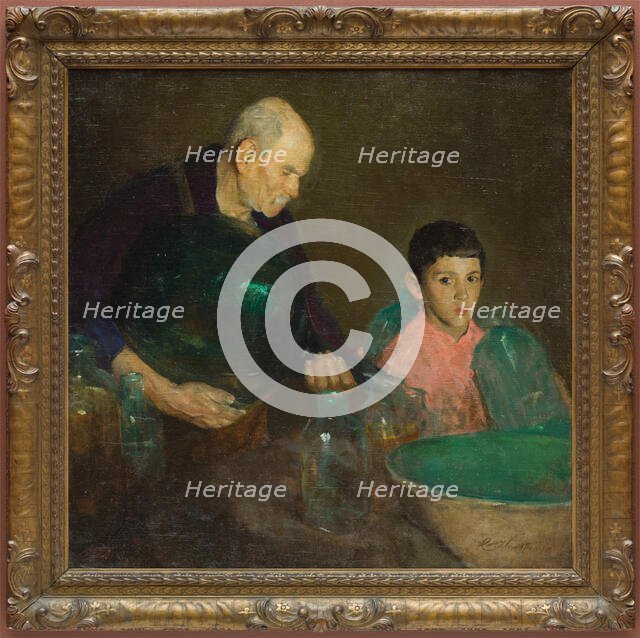 Refining Oil, c1910. Creator: Charles Webster Hawthorne.