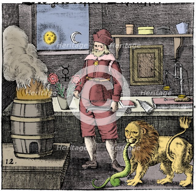 Twelfth Key of Basil Valentine, 1651. Artist: Unknown.