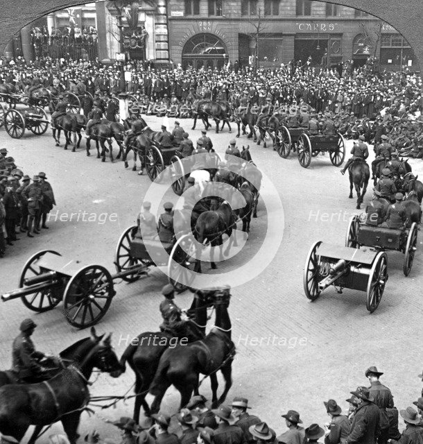 Commemoration of the end of World War I, London, 1919.Artist: Realistic Travels Publishers