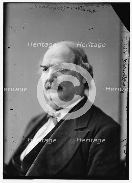 Joseph Ewing McDonald of Indiana, between 1870 and 1880. Creator: Unknown.