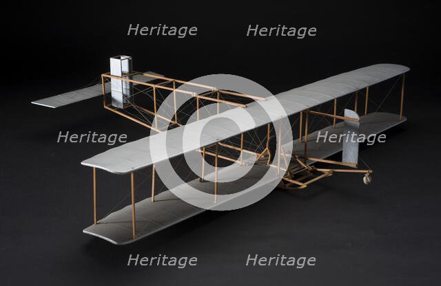 Model, Static, Wright Glider, 1953. Creator: Charles H. Hubbell.