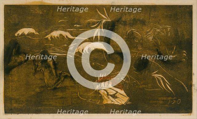 The Universe Is Created, 1893-94., 1893-94. Creator: Paul Gauguin.