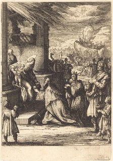 The Adoration of the Magi, 1623/1628. Creator: Jacques Callot.