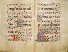 Benedictine Antiphonary, ca. 1467-70. Creator: Belbello da Pavia.