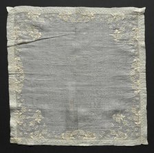 Handkerchief, 1800s. Creator: Unknown.