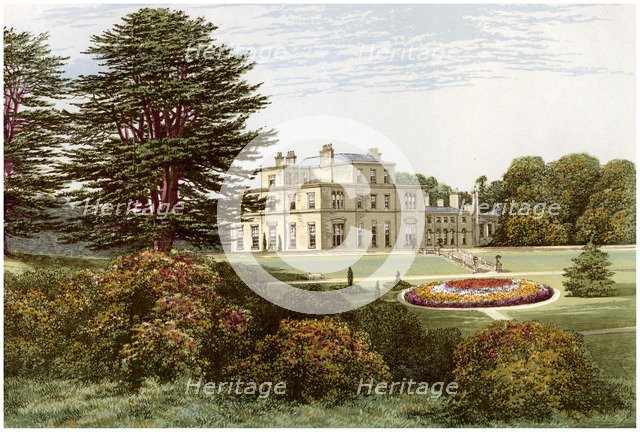 Eden Hall, Cumberland, home of Baronet Musgrave, c1880. Artist: Unknown