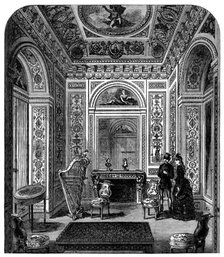 Marie Antoinette's Boudoir, South Kensington Museum, 1871. Creator: Unknown.