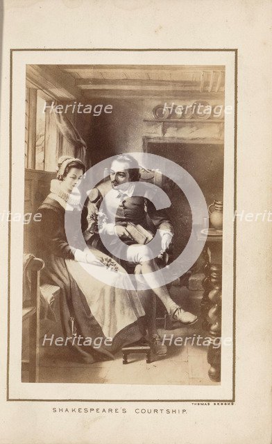 William Shakespeare and Anne Hathaway , 1860s-1870s.