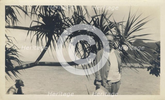 Henri Matisse in Tahiti, 1930. Creator: Murnau, Friedrich Wilhelm (1888-1931).