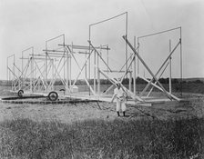 Karl Guthe Jansky, American physicist and radio engineer, c1940. Artist: Unknown