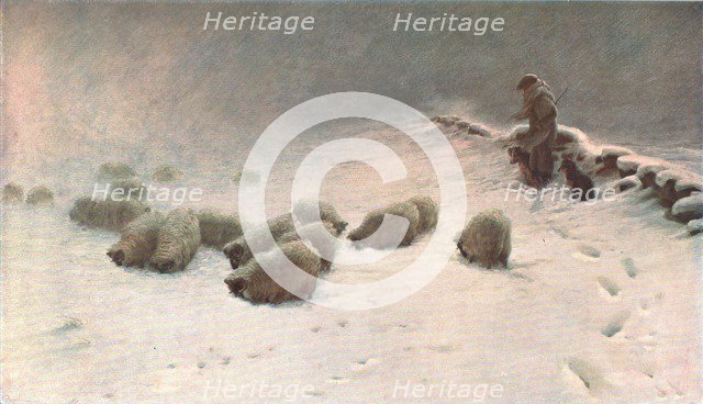 'A Joyless Winter Day', c1883, (c1902). Creator: Unknown.