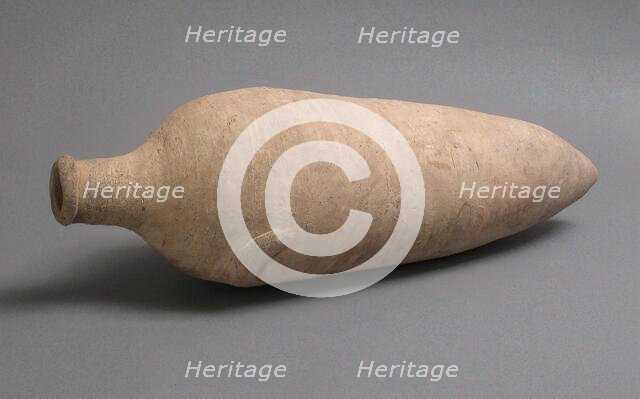 Oil Jar, Coptic, 4th-7th century. Creator: Unknown.