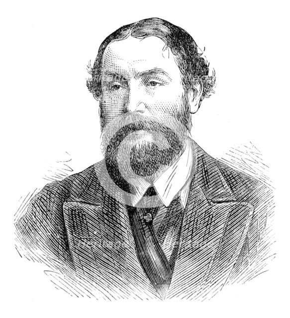 Members of the new House of Commons: Mr. H. D. Labouchere (Northampton), 1880. Creator: Unknown.