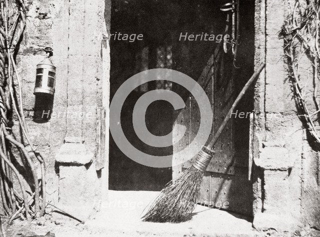 'The Open Door', March, 1843. Artist: William Henry Fox Talbot